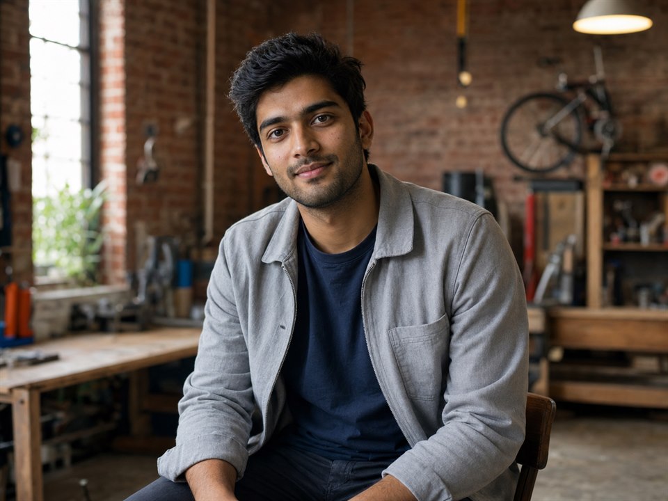 Portrait of Arjun Mehta